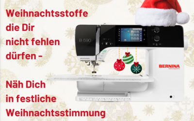 Weihnachtsstoffe die Dir nicht fehlen dürfen – Näh Dich in festliche Weihnachtsstimmung