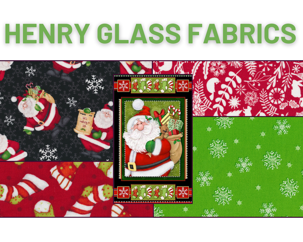 Weihnachtsstoffe-Herny Glass Fabrics