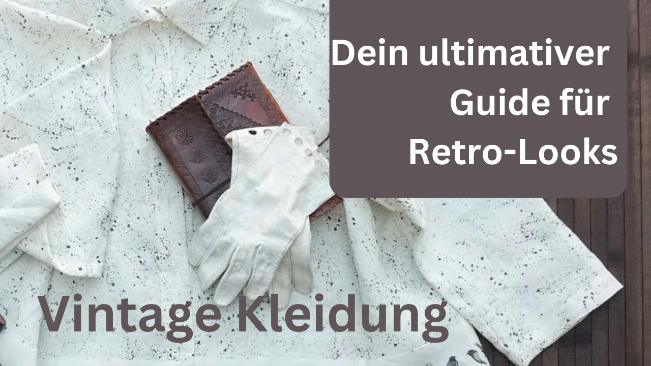 Vintage Kleidung – Dein ultimativer Guide für Retro-Looks