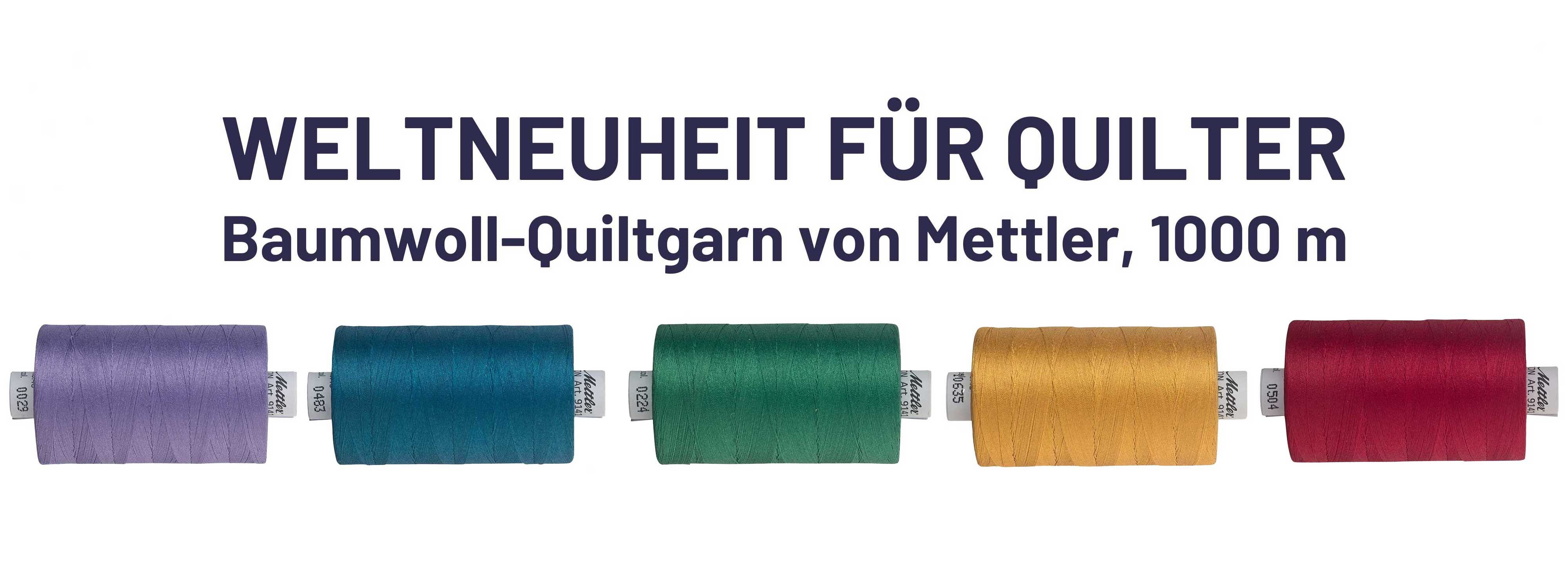 weltneuheit für quilter