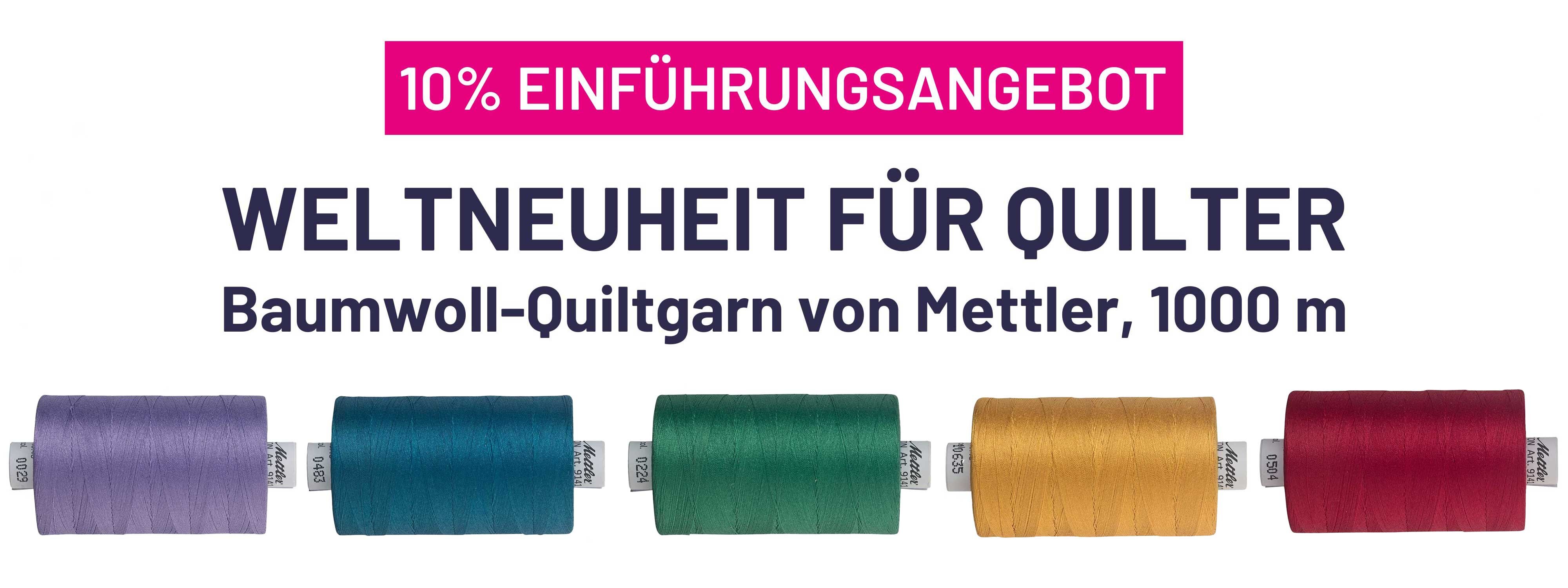 weltneuheit für quilter