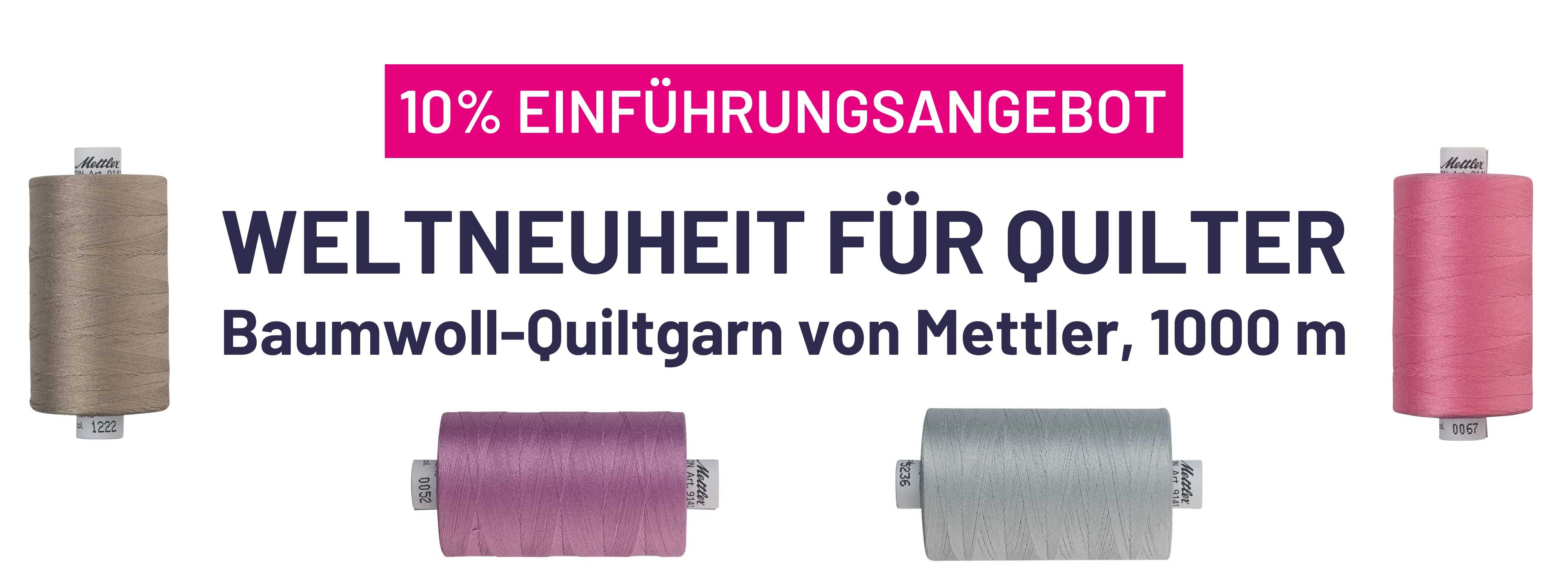 weltneuheit für quilter