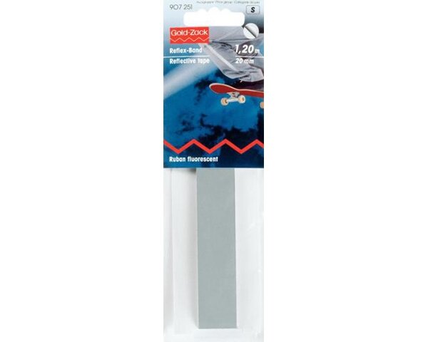 Selbstklebendes Reflexband, Reflektor-Band, 1,20 x 20 mm, silber Prym, 7,90  €