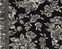 Strick-Jacquard aus reiner Schurwolle ROVERETO, Rosen,...