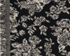 Strick-Jacquard aus reiner Schurwolle ROVERETO, Rosen, wollweiß-schwarz, Hilco