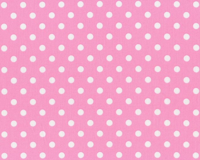 Baumwolle DOTTO, größere regelmäßige Punkte, rosa