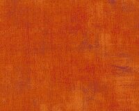 Patchworkstoff GRUNGE, uni streifig-meliert, gedecktes orange, Moda Fabrics