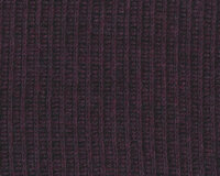 Strickstoff mit Alpaka-Wolle MONTBELIARD, Rippenmuster, gedecktes aubergine-schwarz, Hilco