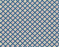 Patchworkstoff HOP, SKIP AND A JUMP, Punkte-Rautengitter, stumpfes blau, Moda Fabrics