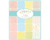 Flanell-Precuts Layer Cake SWEET BABY, 25 x 25 cm, 42 Quadrate, Moda Fabrics