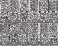 Bio-Patchworkstoff LACE TILES, Spitzenmuster,...