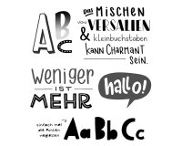 1 Restexemplar Übungsheft: Handlettering, TOPP, Mangel