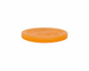 Kunststoffknopf PASTELL mit leichtem Glanz, Union Knopf orange 11 mm