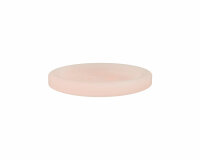 Kunststoffknopf PASTELL mit leichtem Glanz, Union Knopf rosa 18 mm