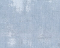 Patchworkstoff GRUNGE, uni streifig-meliert, eisblau, Moda Fabrics