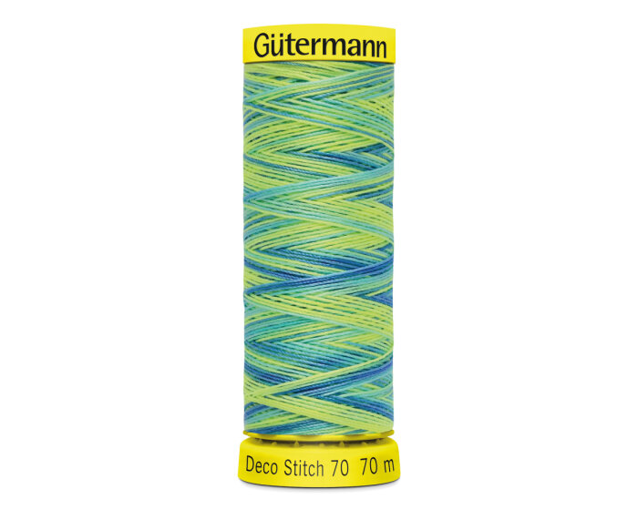 Zierstichfaden DECO STITCH 70, multicolour, Gütermann 9968