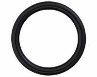 Kunststoff-Ring, Union Knopf schwarz 16 mm