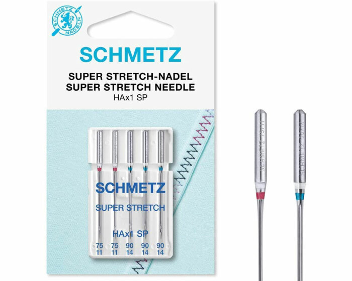 Nähmaschinennadeln SUPER STRETCH, Schmetz 90