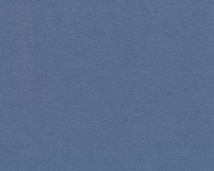 Bündchen-Stoff FEINRIPP LIGHT, mittleres taubenblau, Swafing