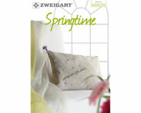 Stickheft: Springtime, Blumen, Zweigart