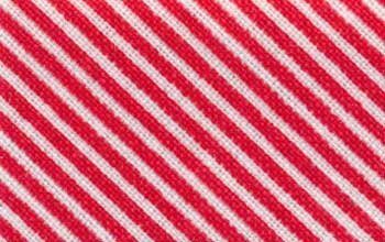 Baumwoll-Schrägband mit zarten Streifen rot 18 mm