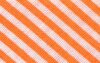 Baumwoll-Schrägband mit Streifen 30 mm orange