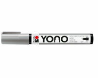 Acrylmarker YONO mit Keilspitze, Marabu grau