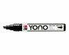 Acrylmarker YONO mit Keilspitze, Marabu schwarz