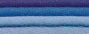 Dreifarbiges Paspelband TRICOLORE aus Baumwolle blau