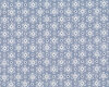 Baumwollstoff MINI BLUE in Chambray-Optik, Blüten, helles jeansblau, Hilco