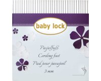 Paspelfuß für Coverlockmaschinen, 3 mm, baby lock