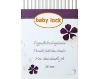 Doppelfaltschrägbinder für Coverlockmaschinen, 28 mm, baby lock