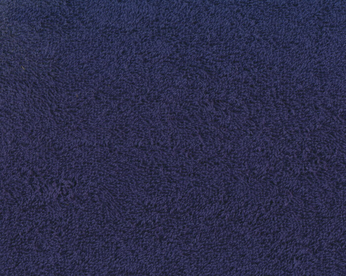 80 cm Reststück Frotteestoff IRMEL, dunkelblau