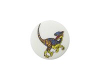 Kinderknopf VELOCIRAPTOR, Union Knopf