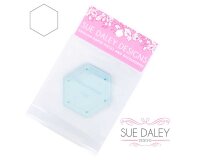 Papierschablone HEXAGON, English Paper Piecing, 100...