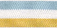 Baumwoll-Ripsband STRIPY mit Streifen, 6 Farben...