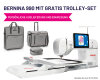 BERNINA 990 Stick- und Nähmaschine mit Stickmodul XL und Koffer-Set