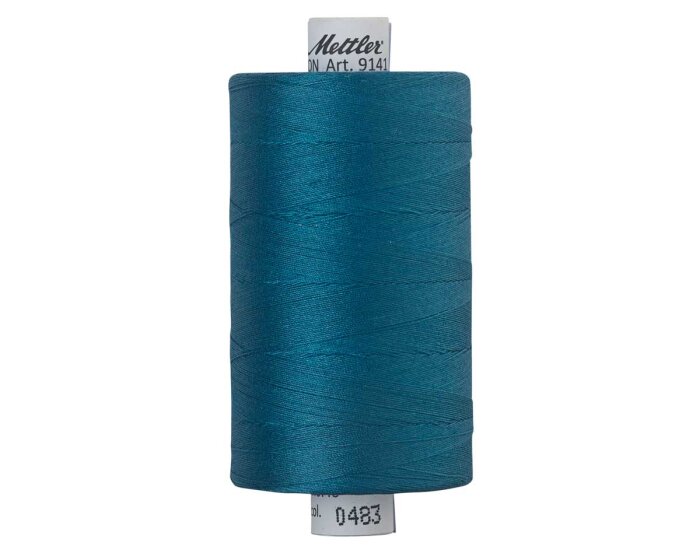 Maschinen-Quiltgarn SILK FINISH COTTON No.40, 1000 m, Mettler 0483