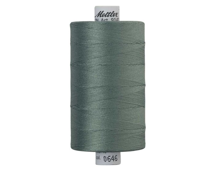 Maschinen-Quiltgarn SILK FINISH COTTON No.40, 1000 m, Mettler 0646