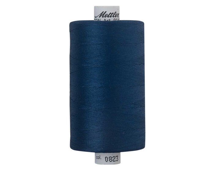 Maschinen-Quiltgarn SILK FINISH COTTON No.40, 1000 m, Mettler 0823