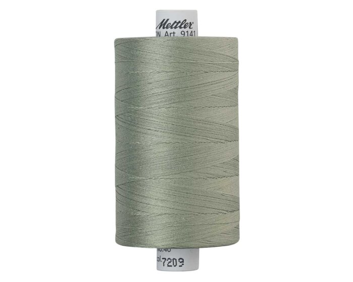 Maschinen-Quiltgarn SILK FINISH COTTON No.40, 1000 m, Mettler 7209