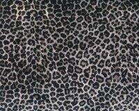 Designer Stretch-Samtstoff LITTLE PANTHER,...