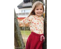 Rippen-Baumwolljersey MIA, Hasen und Fliegenpilze, creme,...