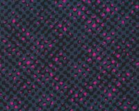 Viskosestoff FALL GRIDS, Rauten, fuchsia-schwarz,...