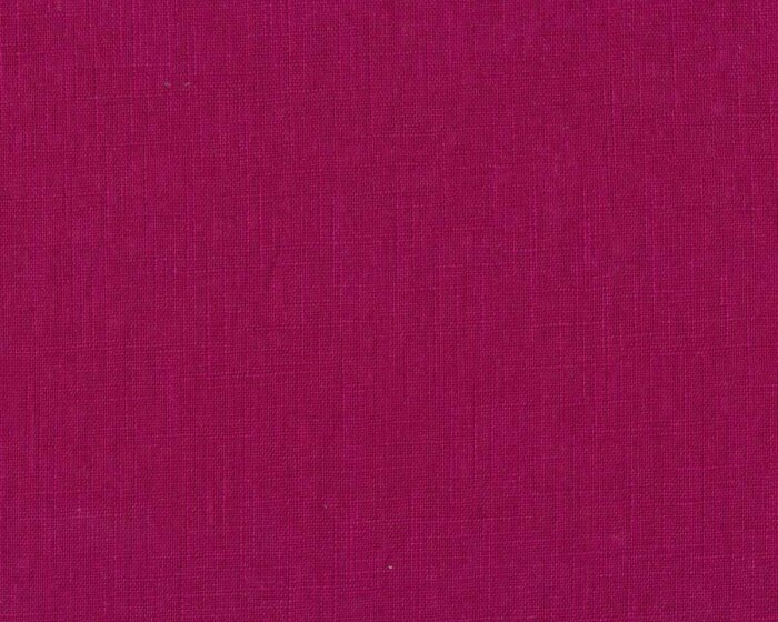 Leinenstoff ENZYM-WASHED, dunkles fuchsia, Hilco