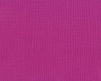 Baumwollstoff DOUBLE GAUZE, fuchsia, Hilco