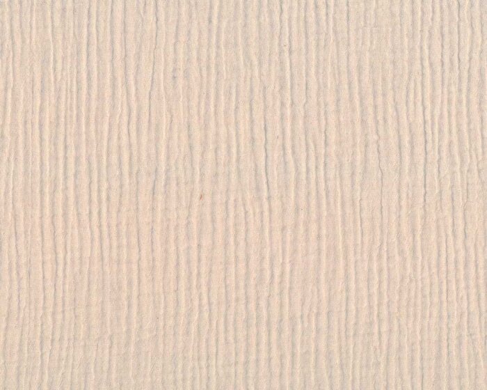 Baumwollstoff mit Leinen DOUBLE GAUZE LINEN, hellbeige, Hilco