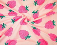 Sweatstoff FRUTTA, Himbeere, pink, Hilco