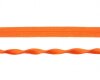 Elastisches Einfassband JACQUARD, einfarbig, 20 mm orange