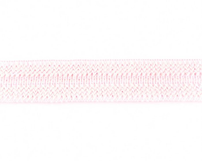 Strick-Einfassband WOLLTRESSE, einfarbig, 30 mm rosa